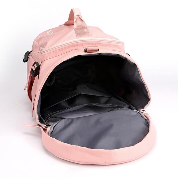 HAJKSDS Foldie Sac de voyage extensible de grande capacité, sac de voyage léger, imperméable et pliable en tissu Oxford avec sangle fixe, sac de