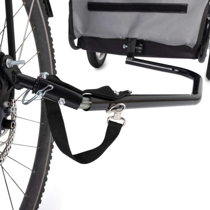 Remorque v lo pour chien TILLY IDMARKET Transformable en