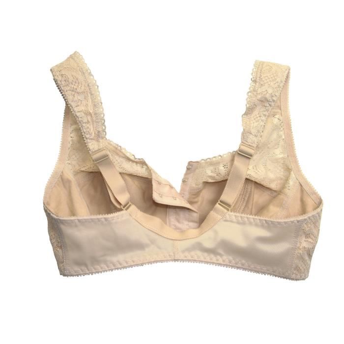 Soutien-Gorge Beige Avec Armature Figfort 95C - Neuf Avec Étiquettes