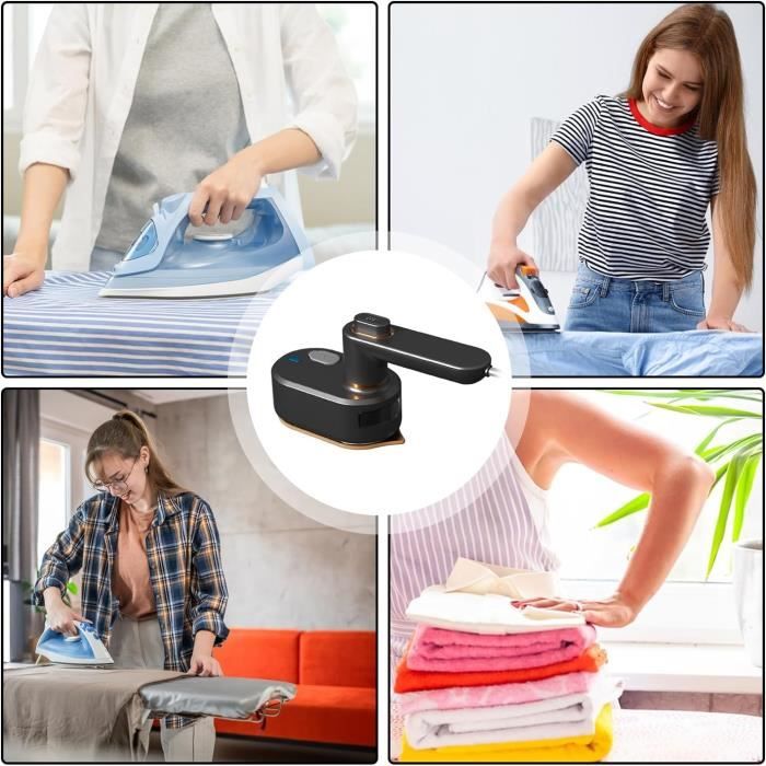 Mini Fer à Repasser Portable USB – Défroisseur Léger Pour Voyages, Maison Et Vêtements – Compact Et Puissant