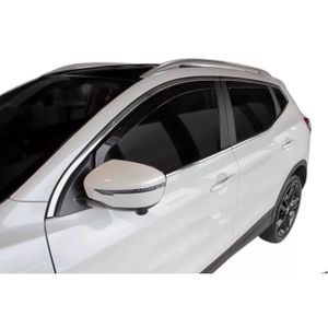 ClimAir Déflecteurs Latéraux Master Noir (arrière) Compatible Avec Nissan Qashqai II 2014-2020