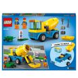 Jeu de construction - LEGO - City Le Camion Bétonnière - Véhicule de construction pour enfants dès 4 ans-5