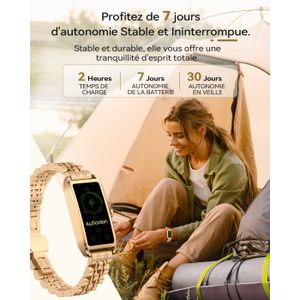 Montre connectée taux oxygène la nuit Cdiscount