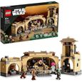 LEGO® 75326 Star Wars La Salle Du Trône De Boba Fett, Jouet à Construire Pour les Enfants de 9 Ans et Plus, Avec le Palais de Jabba-0
