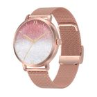 GOBRO Montre lntelligente Pour Femme, Montre Intelligente De Sport étanche, Moniteur De Fréquence Cardiaque à Oxygène Dans le Sang, Podom