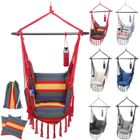 Chaise Hamac - MIADOMODO - Multicolore - Max 150kg - Coussins Amovibles - Intérieur/Extérieur