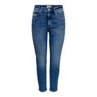 Jean stretch femme - ONLY LICENCE - Onlemily 718 - Taille haute - Medium blue denim - Droite