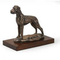 Figurine de chien en bois - ART-DOG - Great Dane II, 18,5x19,5x11,5 cm