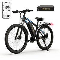 Vélo Électrique DUOTTS C29 - 48V/15Ah *2 Double batterie - 21 vitesse SHIMANO - Roue 29*2.1’’ - 50km d'autonomie -Avec App