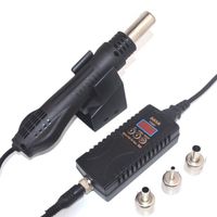 Hot air gun 8858 Micro Rework soldering station LED Digital Hair dryer for soldering Heat Gun welding repair