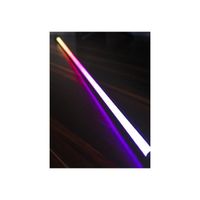 Tube Lumineux blanc sur pied 1,8m RGB Ibiza Light MAGIC-COLOR-STICK-1.8WH - Télécommande - Gaming - Restaurant - Bar - Club