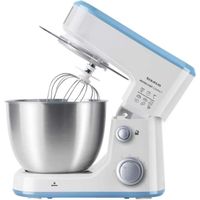 Taurus Mixing Chef Compact V.Il - Robot patissier 500W, 5 fonctions, 1 spatules et 3 crochets, systeme planetaire