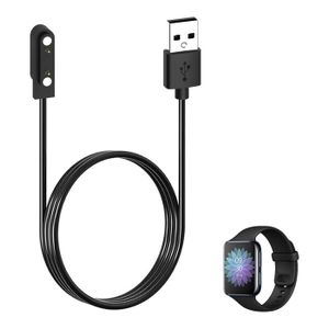 Chargeur Magnétique Universel USB-C Pour Montre Connectée - Adaptateur 2 Broches (Pas 7.62 Mm) Avec Dragonne - Compatible Écouteurs, Lunettes Intelligentes
