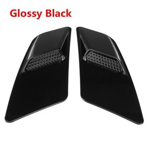 CAPOT - GRILLE Noir brillant - Garniture de couverture de capots 
