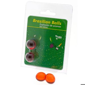 Set Boules Brésiliennes Avec Lubrifiant Rafraîchissant - Gel Effet Cool - Secret Play
