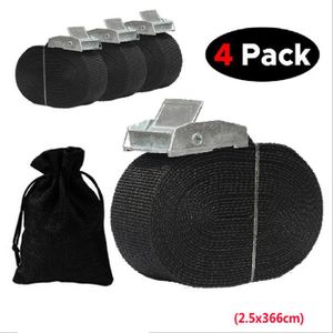 Fermeture Scratch Réglable D/'Arrimage Renforcée avec Boucle en Métal Baggage