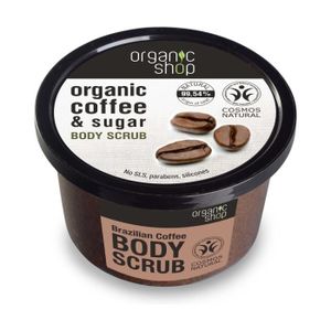 GOMMAGE CORPS Organic Shop+Gommage corporel au café brésilien 250 ml