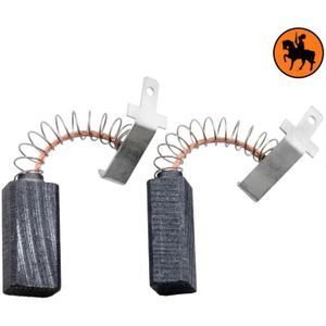 6x6x10,5mm Balais de Charbon pour Black & Decker Remplace 832998-04 6x6x10,5mm Balais de Charbon pour Black & Decker Remplace 832998-04