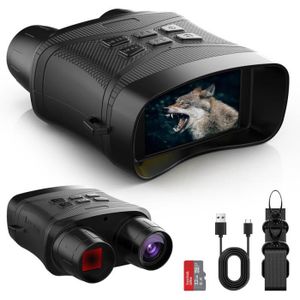 Vision Nocturne 4K Monoculaire Lunette Vision Nocturne Infrarouge avec Zoom  8X Batterie Rechargeable - Monoculaires infrarouge (11002339)