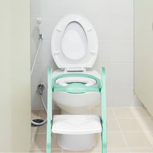 HSTURYZ Réducteur toilette enfant - Siège réducteur WC pour enfants  antidérapant avec poignées et assise rembourrée - Blanc - Cdiscount  Puériculture & Eveil bébé