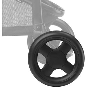 Poussettes pour bébés Roues en caoutchouc Accessoires Avant Roue Arrière Ensemble pour Yoya Vovo Roue Enfants Transport Outils 1 Pair Back Wheel 