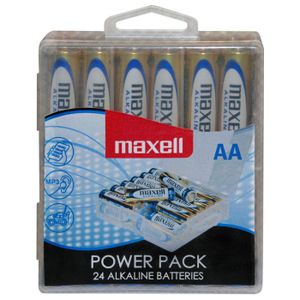 PILES AR0394 - MAXELL - Pack de 24 Piles LR6 Boite Pl…