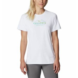 T-SHIRT T-shirt COLUMBIA Zero Rules Blanc - Femme/Adulte