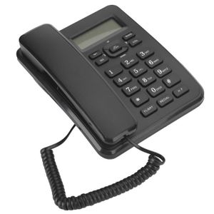 Téléphone fixe LIU-7694954648253-Téléphone fixe de bureau Télépho