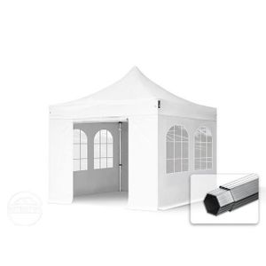 TONNELLE - BARNUM Tente pliante - TOOLPORT - 3x3 m - Alu, PVC env. 6