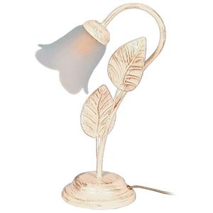 LAMPE A POSER TOSEL Lampe à poser 1 lumières - luminaire intérieur - verre satiné  - Style ancien et rustique - H36cm L25cm P25cm