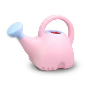 PULVÉRISATEUR JARDIN VGEBY arrosoir en forme d'éléphant Arrosoir pour enfants en forme d'éléphant, jolie bouilloire en plastique, jouet de jardin Rose
