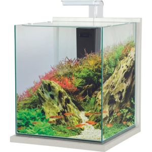 AQUARIUM Aquarium Poisson Équipé 31,5 Litres Jalaya Xxl Cérusé Blanc - Zolux