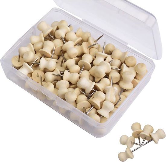 BIYM 50pcs Décoratif Punaise Pouce Multicolore Multi-Taille Fleur Bulletin Liège Tableau Blanc Bureau Photo Mur Organisation Accueil