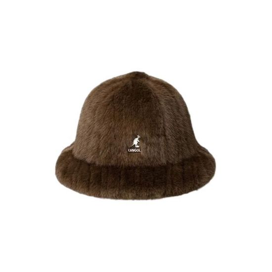 Bob Kangol En Fausse Fourrure - Taille L (58-59 Cm), Couleur Lie De Vin, Neuf Avec étiquettes