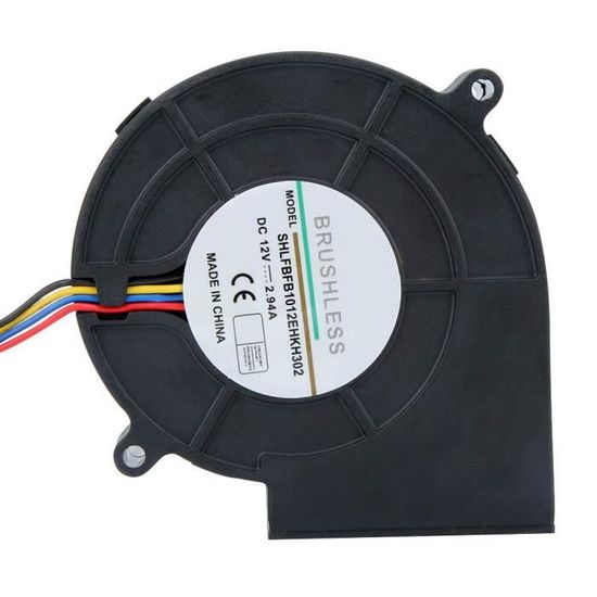 Ventilateur Radial 12V Avec Régulateur De Vitesse - Turbine Pour Appareils Ménagers Et Barbecue