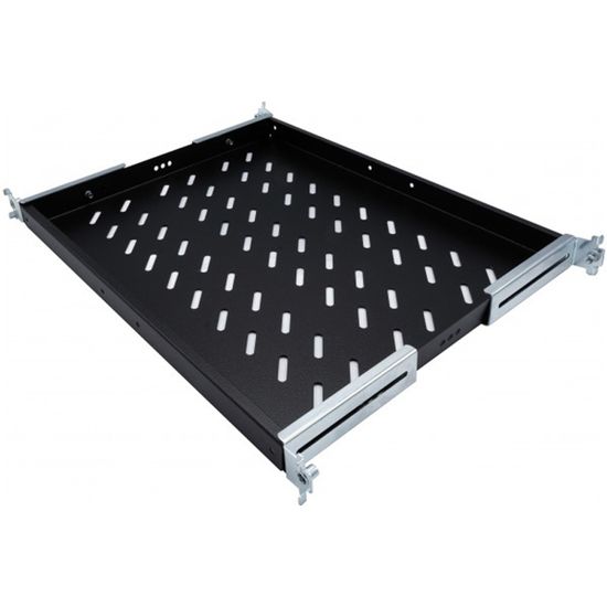 Étagère Fixe 1U Pour Baie 19" WAYTEX - Profondeur 350mm, Support 20kg, Montage Avant
