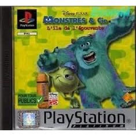 Monstres & Ce - L'île de l'épouvante Playstaton - Prx - Photo