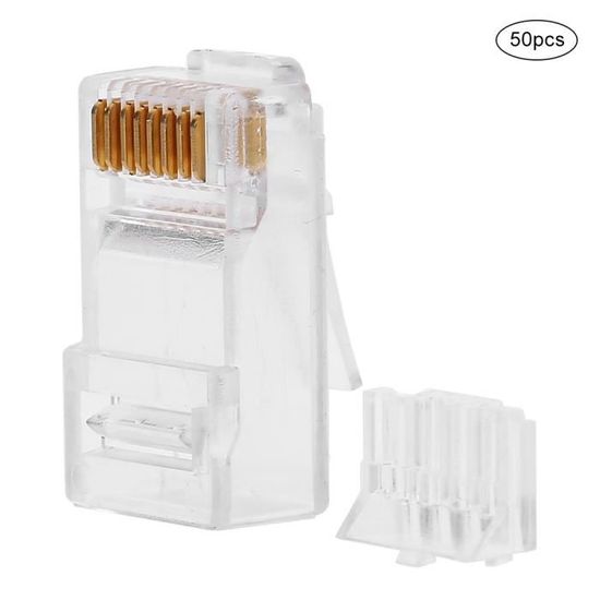 Fdit Connecteur Ethernet RJ45 Kafuty-1 Prise Modulaire de Réseau de ...