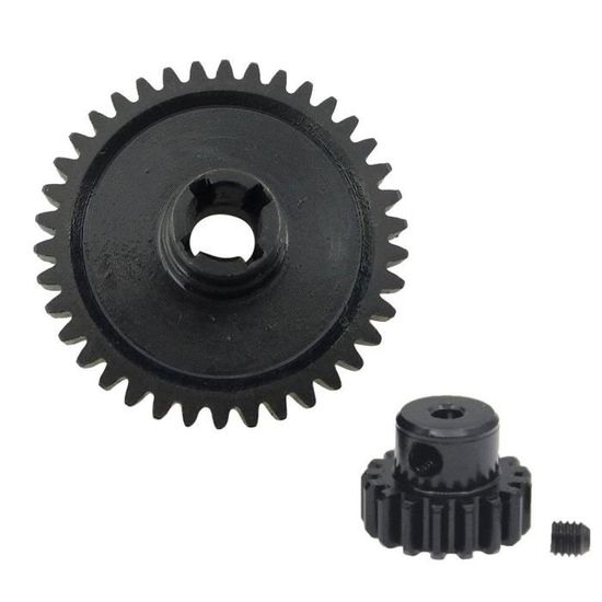 Pignon De Moteur 27T Pour Wltoys 144001 – Pièce De Rechange En Métal, Facile à Installer, Améliore Les Performances De Votre Voiture RC 1/14
