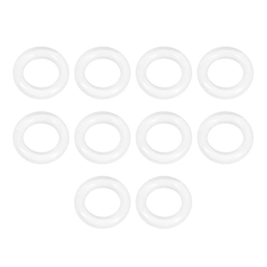 Joint Torique Silicone Rouge 155x150x2,5 Mm - Haute Température, Amortissement - Pour Tuyaux, Absorption Vibrations