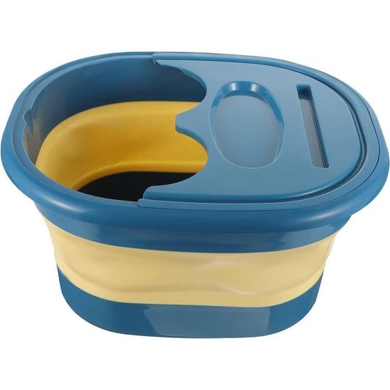 Bassin Pliable Pour Pieds Et Mains - Bac Rétractable Voyage Camping (bleu)