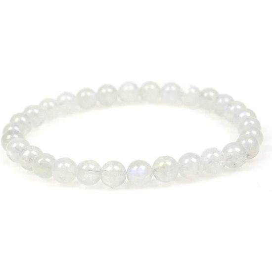 Bracelet Pierre Naturelle 6mm Zodiaque - Perles Énergétiques | Cadeau Spiritualité Femme