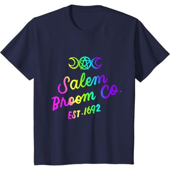 Sweatshirt Halloween Université De Salem 1692 Avec Motif Sorcière Et Chat Noir | Pull Fantôme Vintage | Pour Fête Et Déguisement
