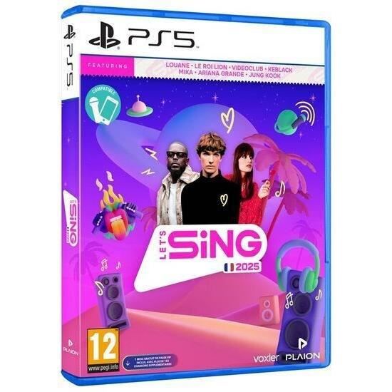 Let' Sing 2025 + 2 Micros Jeu Xbox Series X