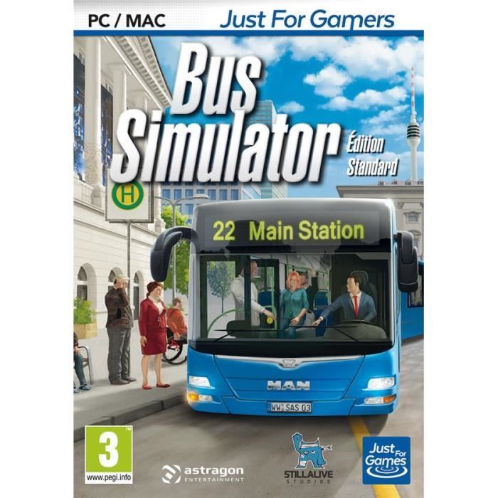 Just For Games Bus Simulator Standard Edition Jeu PC