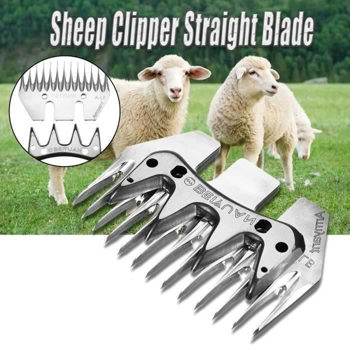 Lames De Rechange 13 Dents Incurvées Pour Tondeuse à Moutons – Acier Carbone Haut De Gamme Pour Moutons, Alpagas, Chèvres