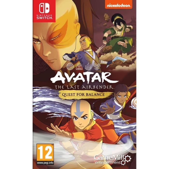 Avatar The Last Airbender Quest for Balance Nintendo SWITCH Neuf - vue 2