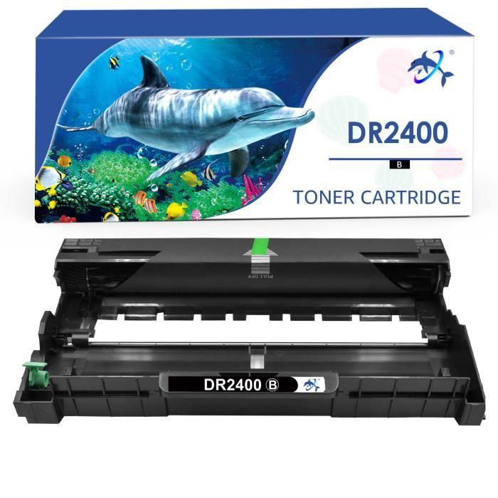 Kit Tambour 4 Toners Compatibles Avec Brother TN2420 DR2400 Pour Brother Hl L2310d Hl L2350dw Hl L2357dw Hl L2370dn