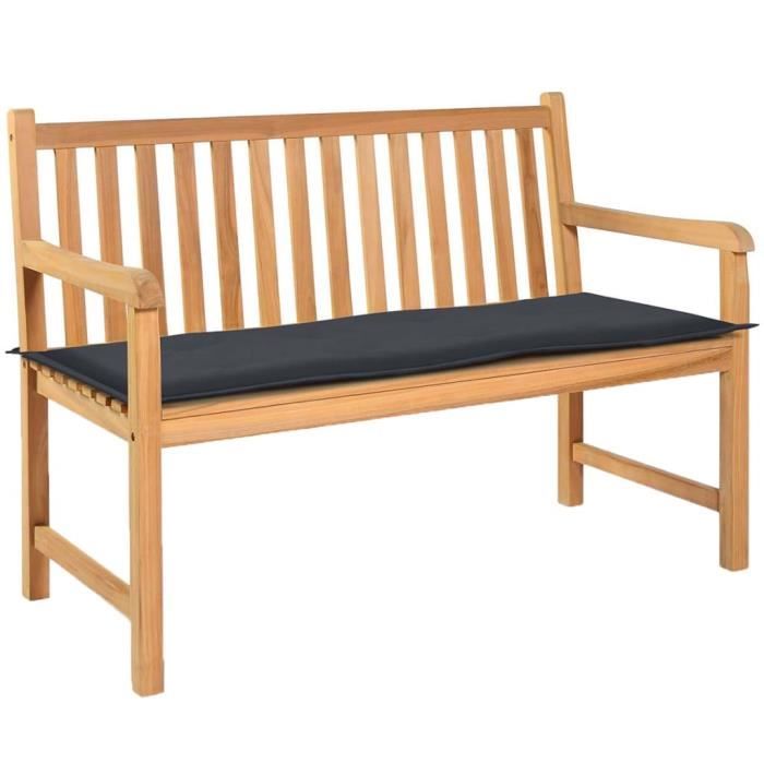 Coussin de Banquette 120 x 50 x 3 cm - Coussin pour banc de jardin, terrasse, balcon, balancelle (Bancs non inclus) HB043 HB045 -LES