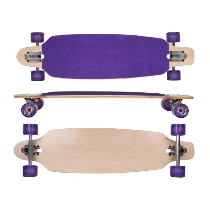 Longboard Roxy No.26, Drop Through, 91,5 cm, 9 couches d’érable, ABEC11 ,MAXOfit®